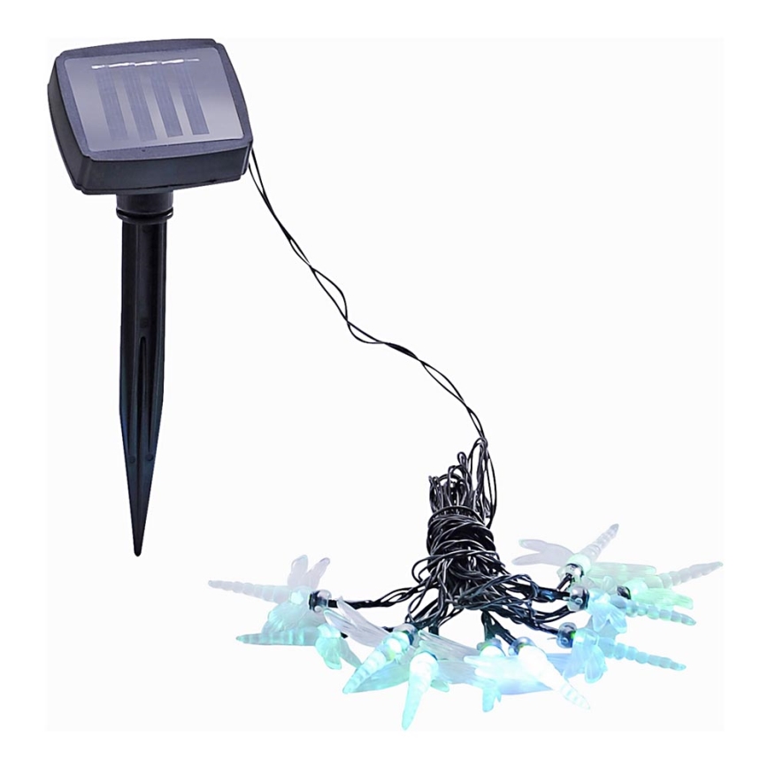 Leuchten Direkt 19936-70 - LED Solar chain SOLAR 10xLED/0,06W