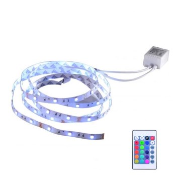 Leuchten Direkt 81215-70 - LED RGB Dimmable strip TEANIA 5m LED/19W/12/230V + remote control