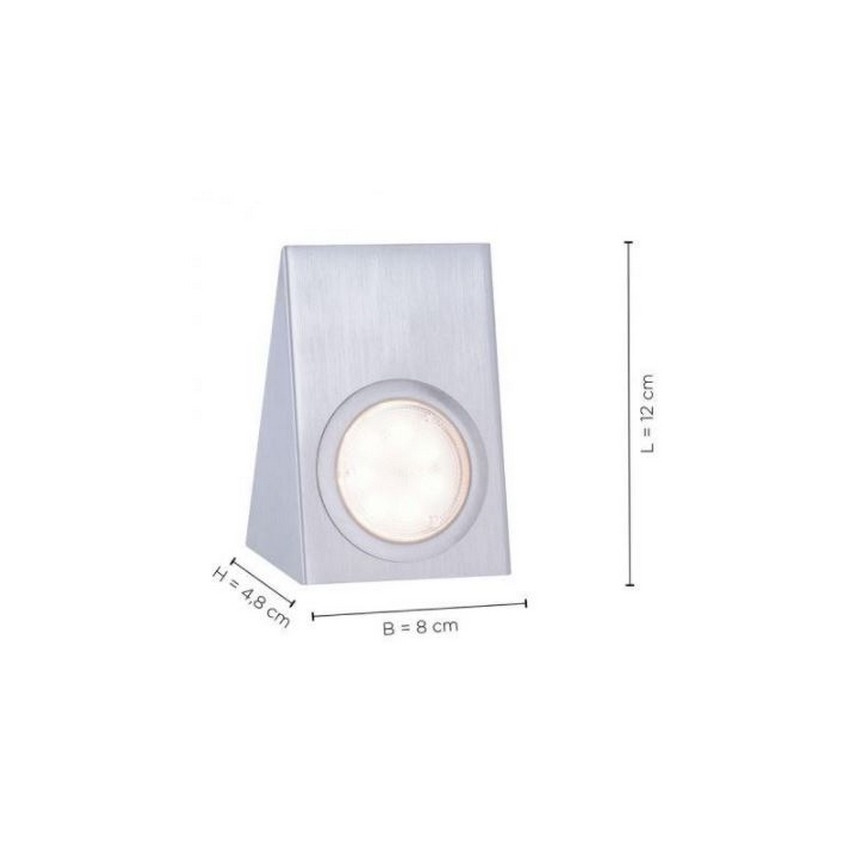 Leuchten Direkt 84111-55-3 - SET 3x LED Furniture lighting with a sensor THEO LED/3,6W/230V