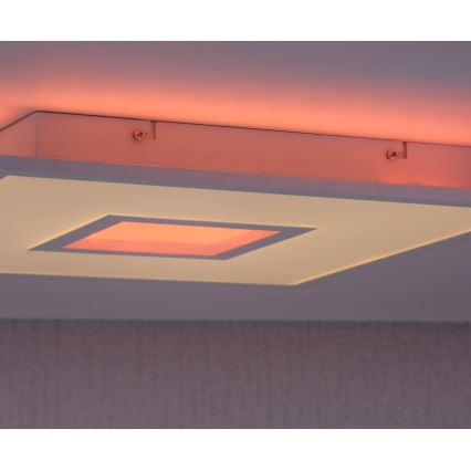 Leuchten Direkt 11645-16 - LED RGB Dimmable ceiling light RECESS LED/22,5W/230V + LED/5W + remote control