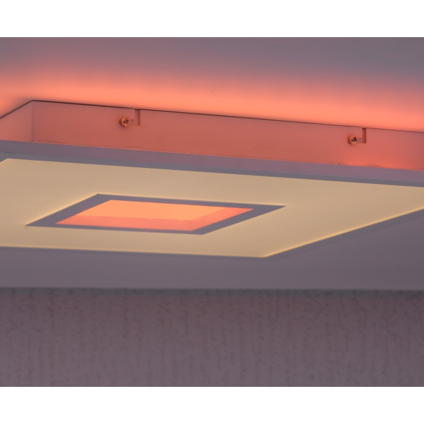 Leuchten Direkt 11645-16 - LED RGB Dimmable ceiling light RECESS LED/22,5W/230V + LED/5W + remote control