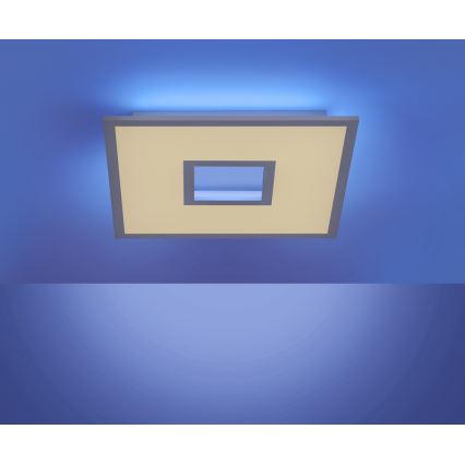Leuchten Direkt 11645-16 - LED RGB Dimmable ceiling light RECESS LED/22,5W/230V + LED/5W + remote control