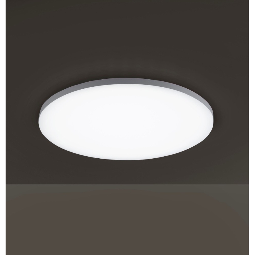 Leuchten Direkt 15602-16 - LED RGBW Dimmable ceiling light GUSTAV LED/20,3W/230V + LED/1,8W 2700-5000K + remote control