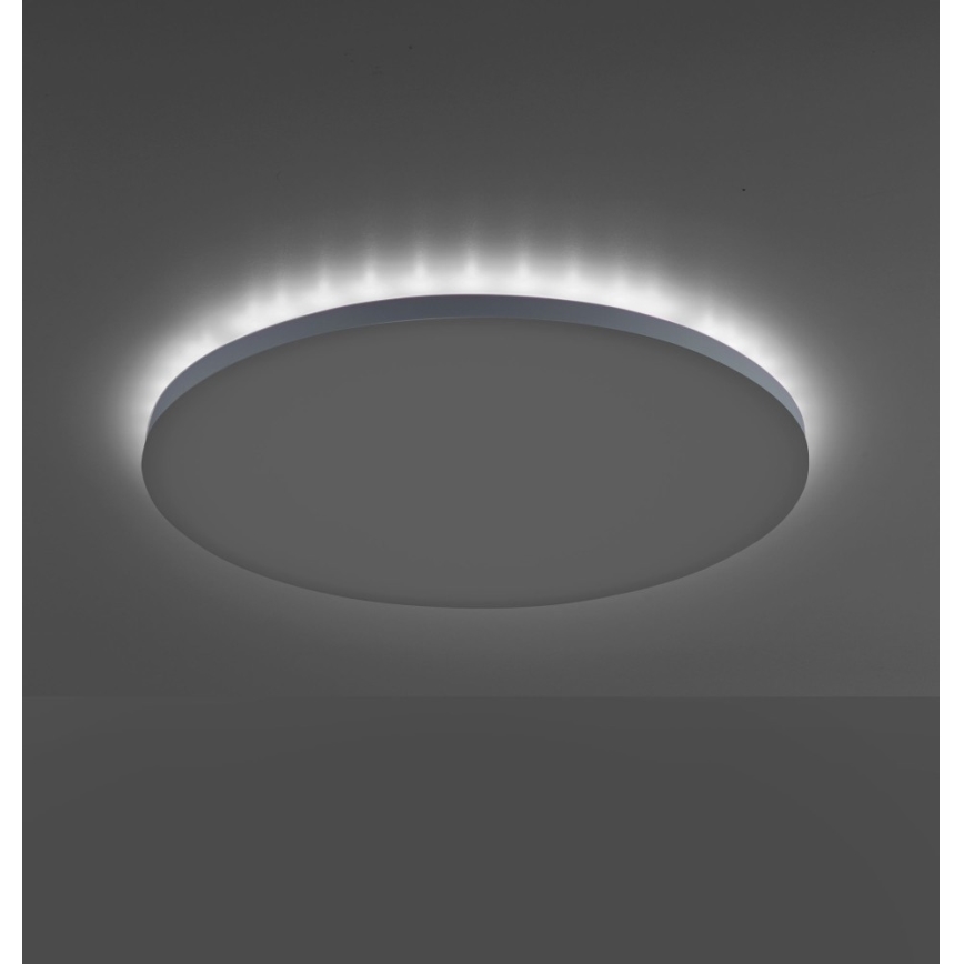 Leuchten Direkt 15602-16 - LED RGBW Dimmable ceiling light GUSTAV LED/20,3W/230V + LED/1,8W 2700-5000K + remote control