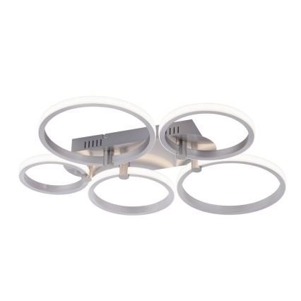 Leuchten Direkt 12112-55 - LED Flush-Mount Chandelier JOHANNA 2xLED/11.5W/230V+2xLED/9W+LED/7W