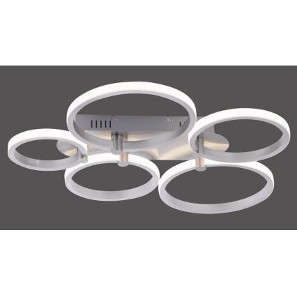 Leuchten Direkt 12112-55 - LED Flush-Mount Chandelier JOHANNA 2xLED/11.5W/230V+2xLED/9W+LED/7W