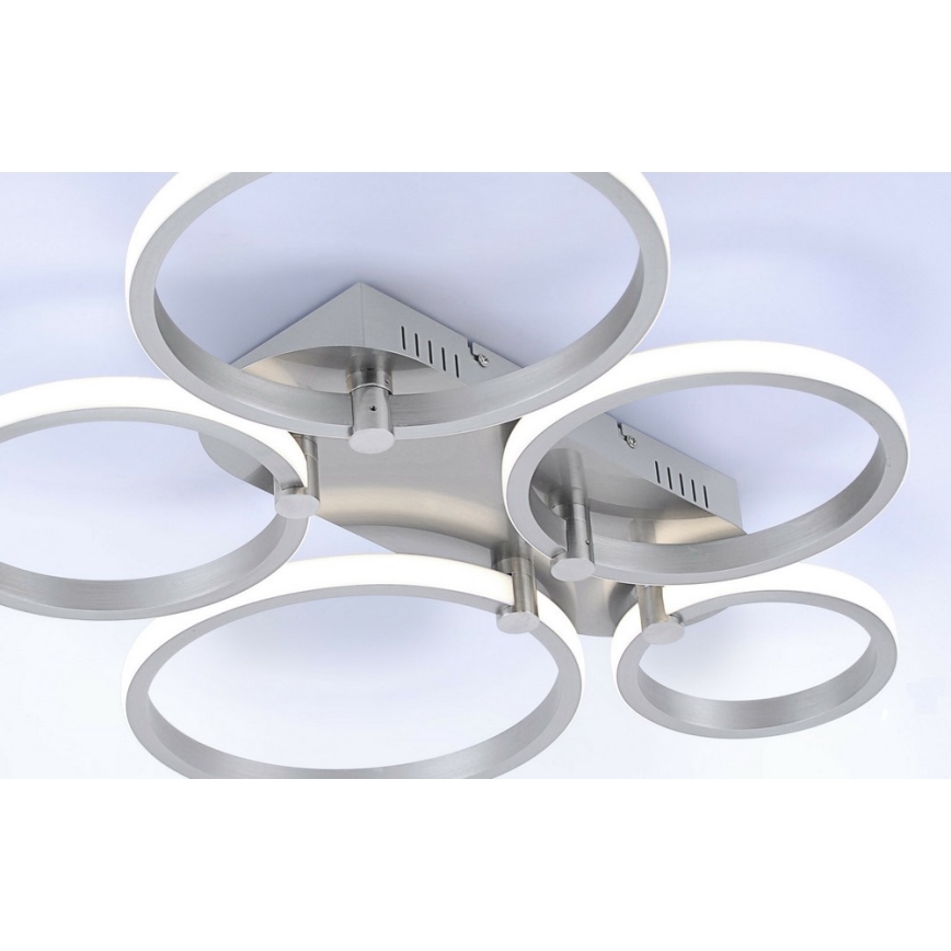 Leuchten Direkt 12112-55 - LED Flush-Mount Chandelier JOHANNA 2xLED/11.5W/230V+2xLED/9W+LED/7W