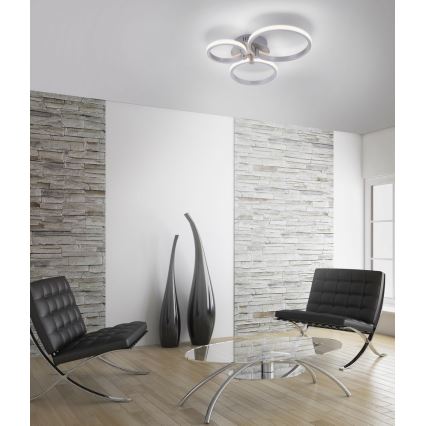 Leuchten Direkt - LED Surface-mounted chandelier JOHANNA 1xLED/4,5W/230V+1xLED/6W+1xLED/7,5