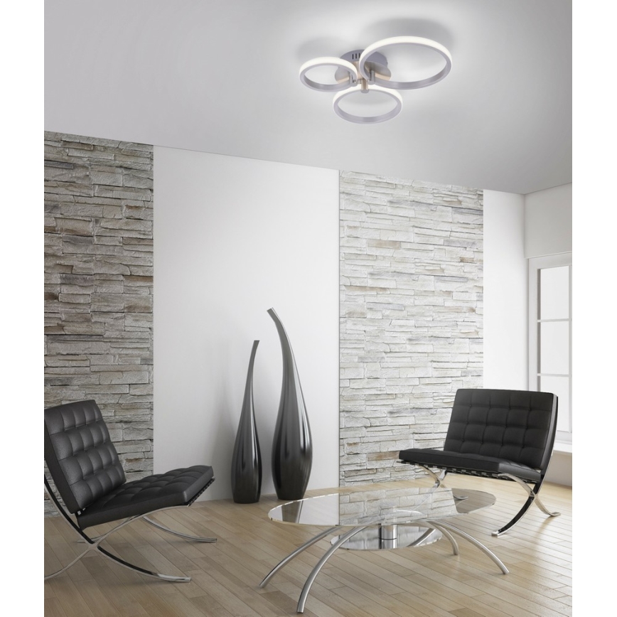 Leuchten Direkt - LED Surface-mounted chandelier JOHANNA 1xLED/4,5W/230V+1xLED/6W+1xLED/7,5
