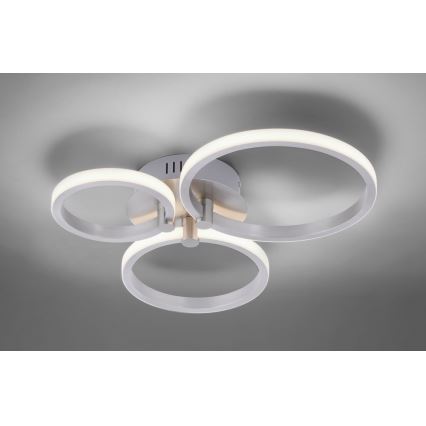 Leuchten Direkt 12110-55 - JOHANNA LED flush-mounted chandelier LED/4.5W/230V+LED/6W+LED/7.5W