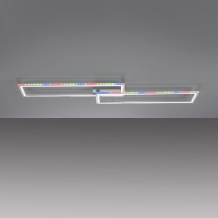 Leuchten Direkt 14635-55 - LED RGB Dimmable ceiling light FELIX LED/34,5W/230V + remote control