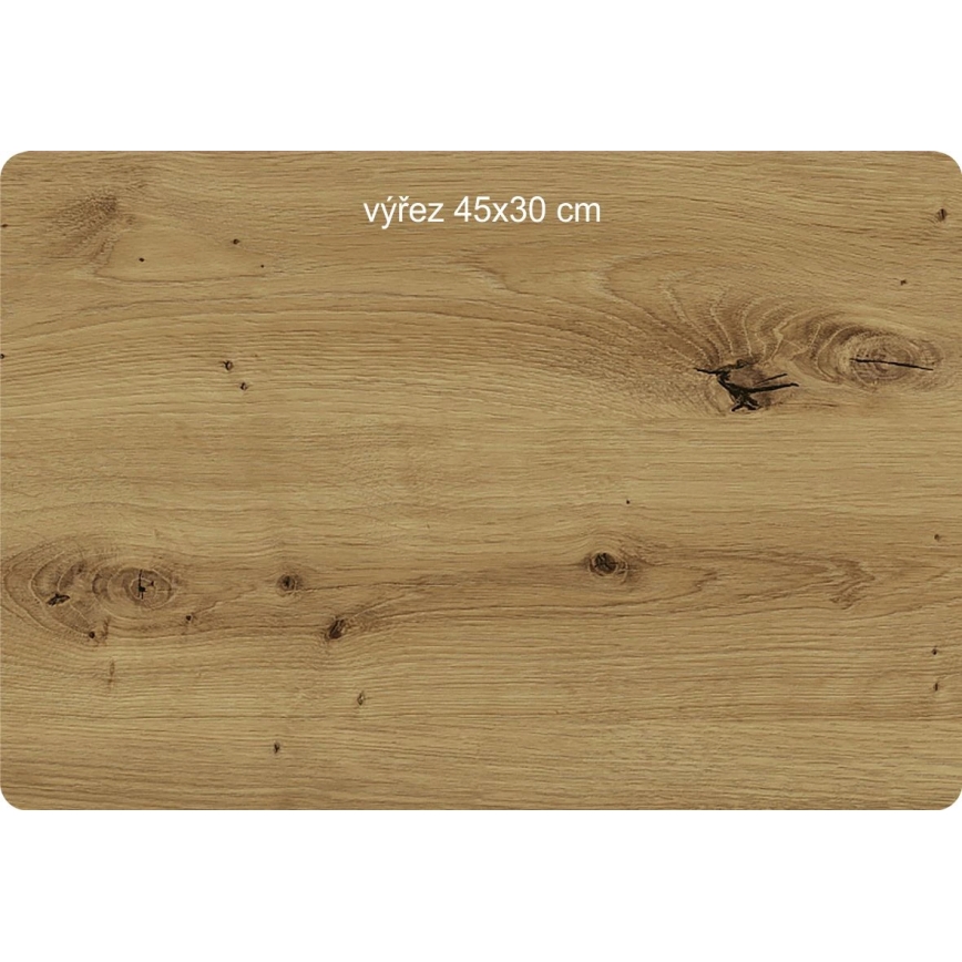 Li-Go 23628/DUB3 - LED Wall Clock/1xAA Ø 32 cm Light Oak/Round