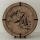 Li-Go 23676/DUB5 - Wall Clock 1xAA Ø 32 cm Oak/Mountains