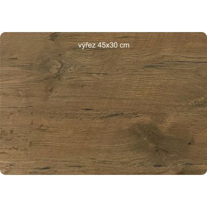 Li-Go 23676/DUB5 - Wall Clock 1xAA Ø 32 cm Oak/Mountains