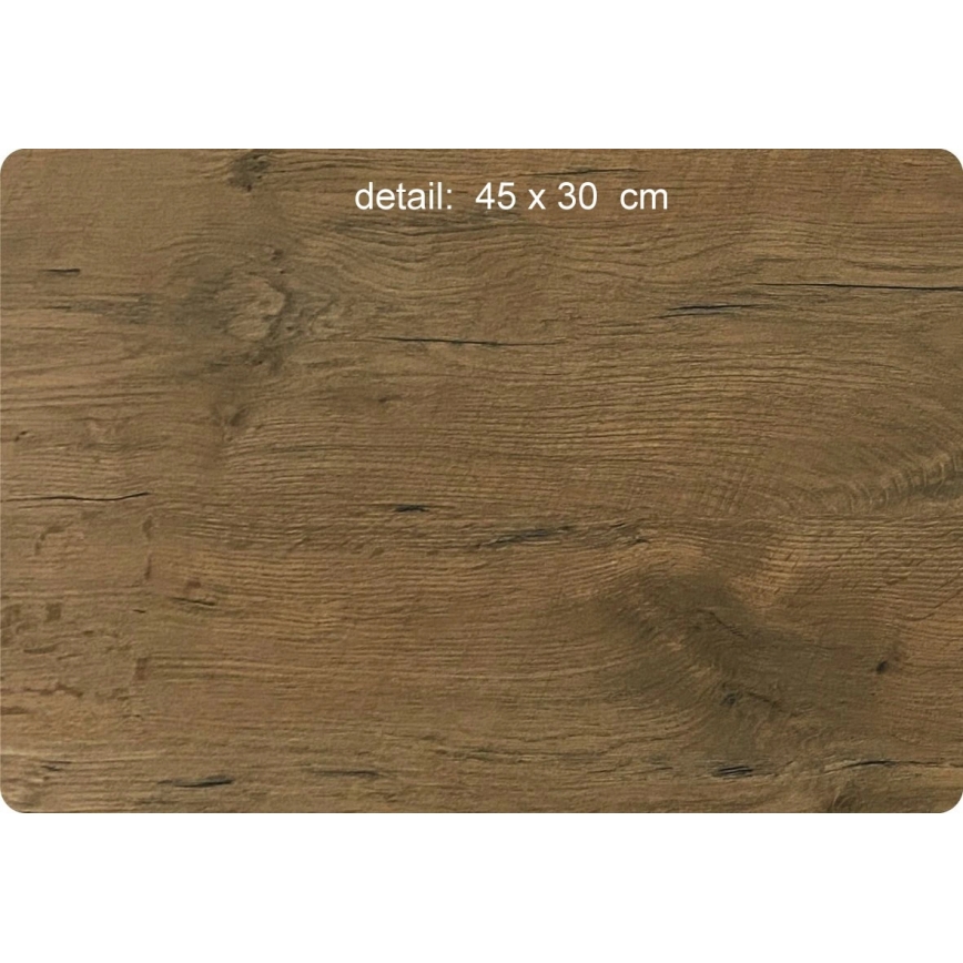 Li-Go 4421/A/4 - Dimmable LED Wall Decoration LED/10W/5V 30000 mAh 70x90 cm Oak/Chakras