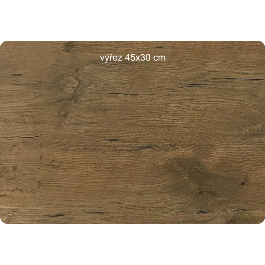 Li-Go 5732/DUB/S2 - Dimmable LED Wall Decoration LED/10W/5V 20000 mAh 68x80 cm Oak