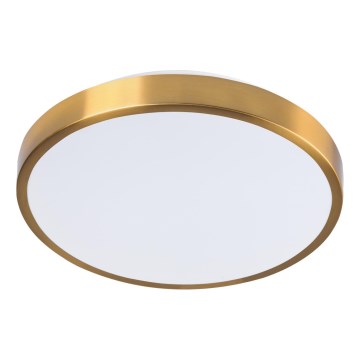 LIBRA LED Ceiling Light, 15W, 230V, 4000K (neutral white), Ø 29 cm, Gold finish