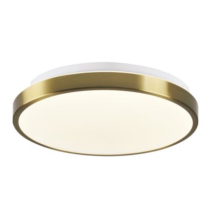 LIBRA LED Ceiling Light, 15W, 230V, 4000K (neutral white), Ø 29 cm, Gold finish