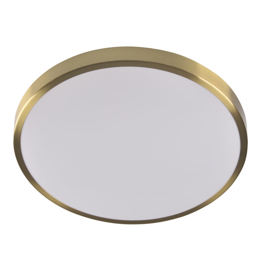 LIBRA LED Ceiling Light, 15W, 230V, 4000K (neutral white), Ø 29 cm, Gold finish