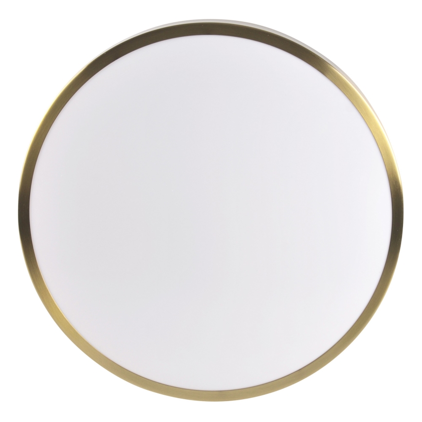 LIBRA LED Ceiling Light, 15W, 230V, 4000K (neutral white), Ø 29 cm, Gold finish