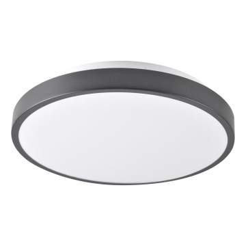 LIBRA LED Ceiling Light, 15W/230V, 4000K, Ø29 cm, Black