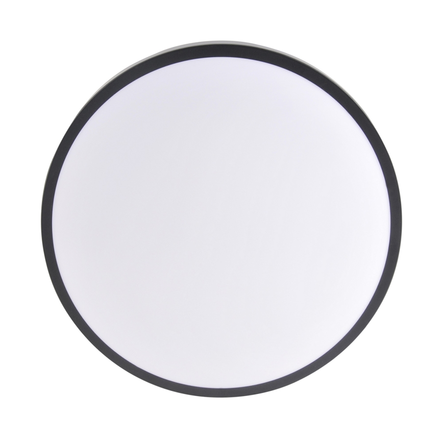 LIBRA LED Ceiling Light, 15W/230V, 4000K, Ø29 cm, Black