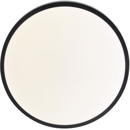 LIBRA LED Ceiling Light, 15W/230V, 4000K, Ø29 cm, Black