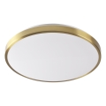 LIBRA LED Ceiling Light 24W/230V 4000K Ø 39 cm Gold