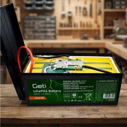 LiFePO4 Battery 12.8V/200Ah