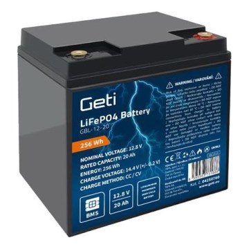 LiFePO4 Battery 12.8V/20Ah