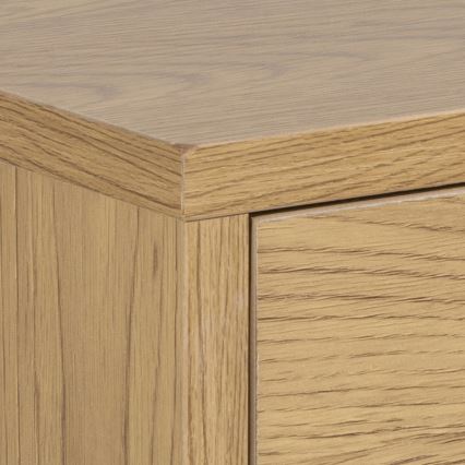 LIGNE Bedside Table 50x35 cm, Oak