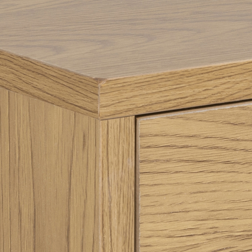 LIGNE Bedside Table 50x35 cm, Oak