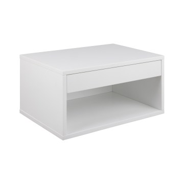 LIGNE Nightstand 50x35 cm, White