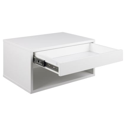 LIGNE Nightstand 50x35 cm, White