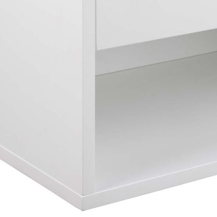 LIGNE Nightstand 50x35 cm, White