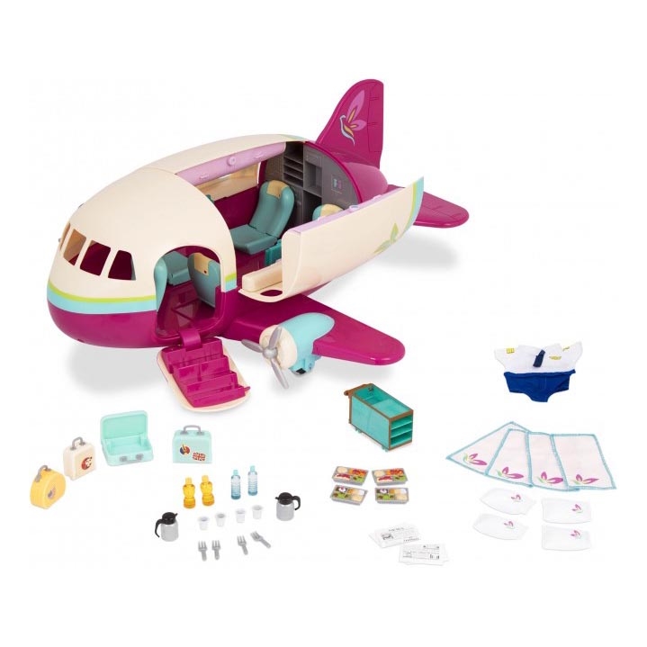 Li'l Woodzeez - Playset airplane with accessories
