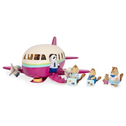 Li'l Woodzeez - Playset airplane with accessories