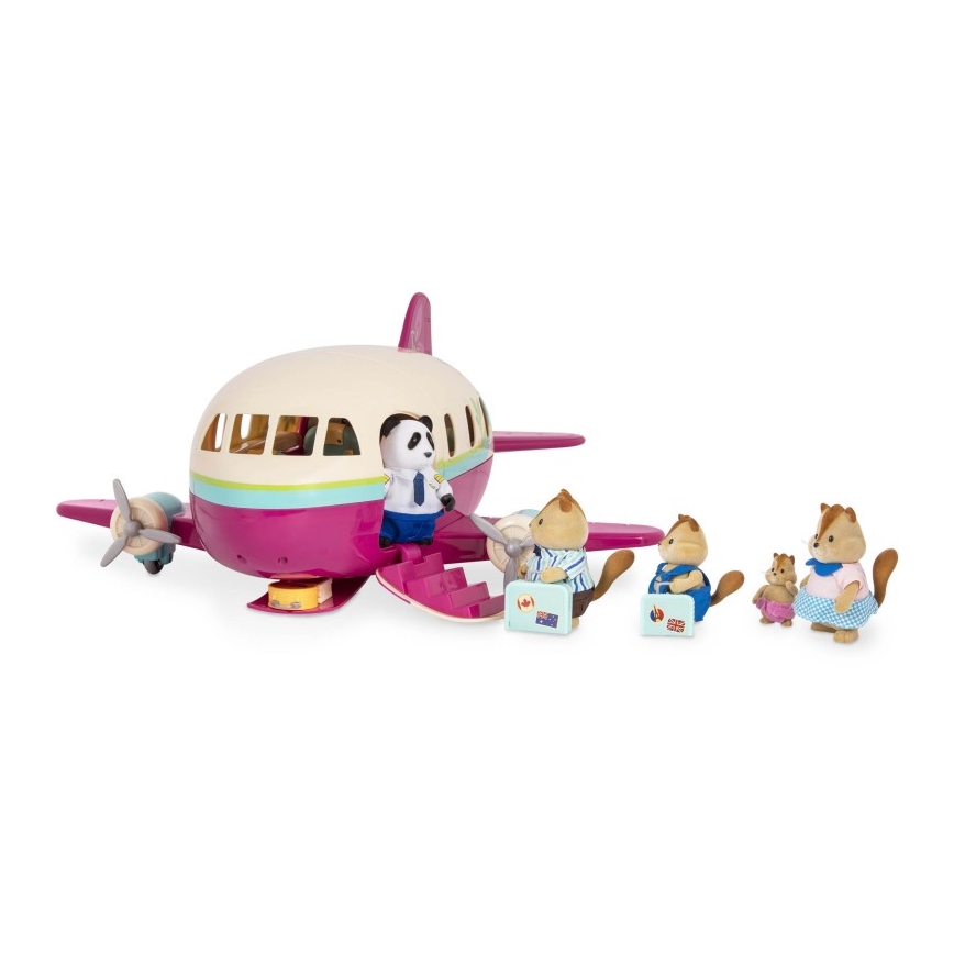 Li'l Woodzeez - Playset airplane with accessories