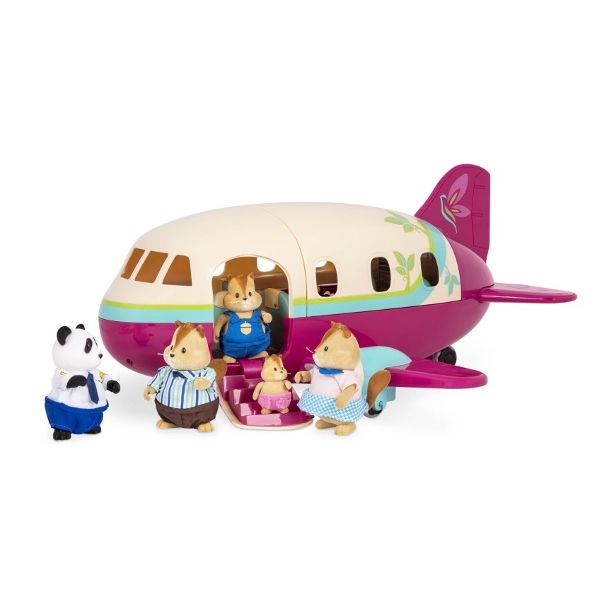 Li'l Woodzeez - Playset airplane with accessories