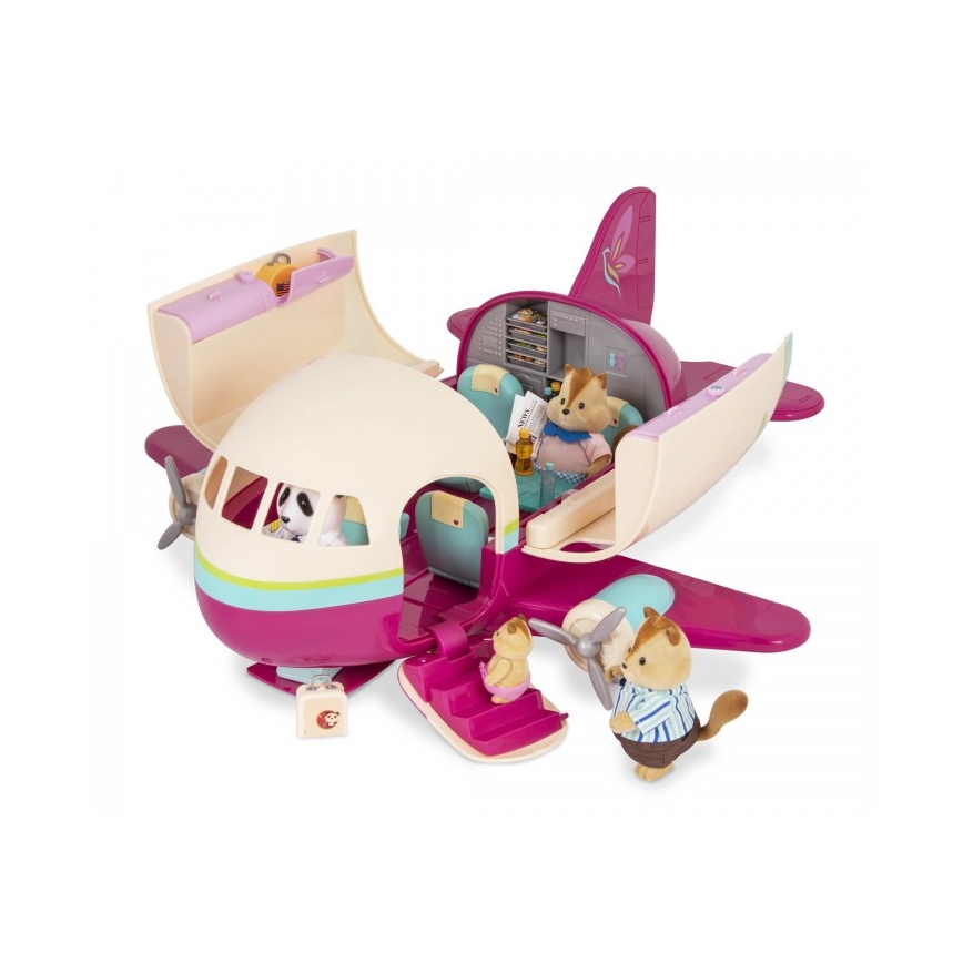 Li'l Woodzeez - Playset airplane with accessories