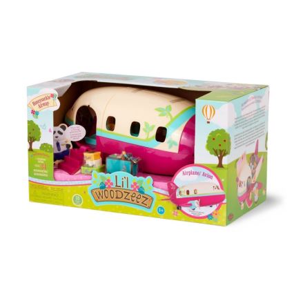 Li'l Woodzeez - Playset airplane with accessories