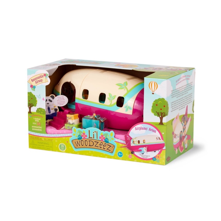 Li'l Woodzeez - Playset airplane with accessories