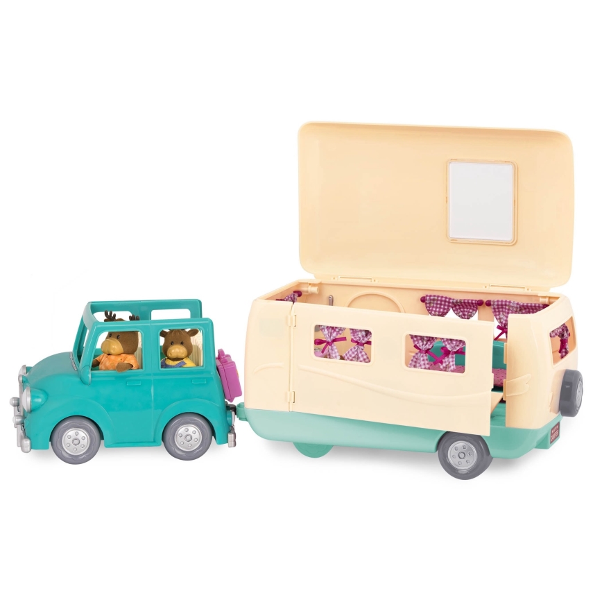 Li'l Woodzeez - Playset HAPPY CAMPER camping