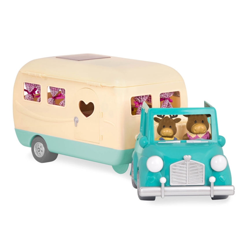 Li'l Woodzeez - Playset HAPPY CAMPER camping
