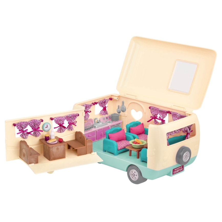 Li'l Woodzeez - Playset HAPPY CAMPER camping