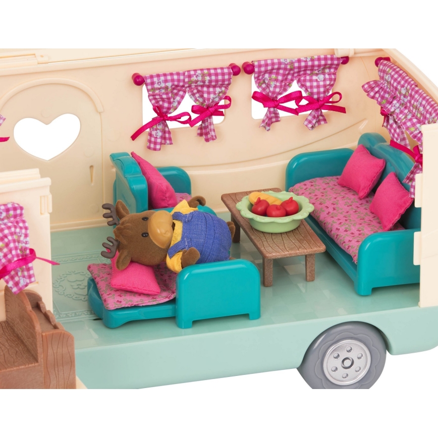 Li'l Woodzeez - Playset HAPPY CAMPER camping