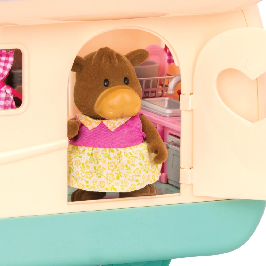 Li'l Woodzeez - Playset HAPPY CAMPER camping