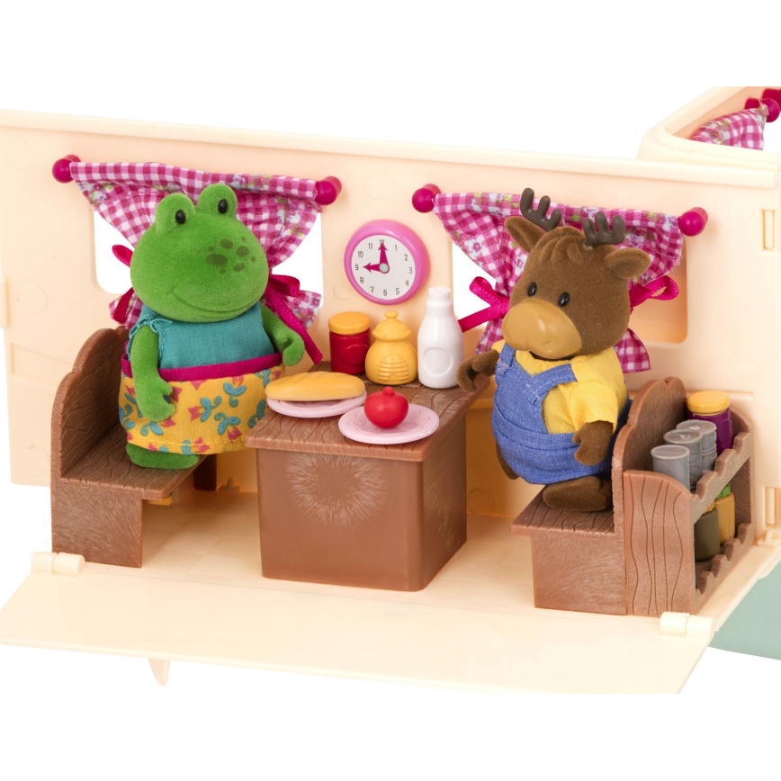 Li'l Woodzeez - Playset HAPPY CAMPER camping