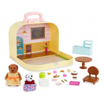 Li'l Woodzeez - Set in a case cake shop
