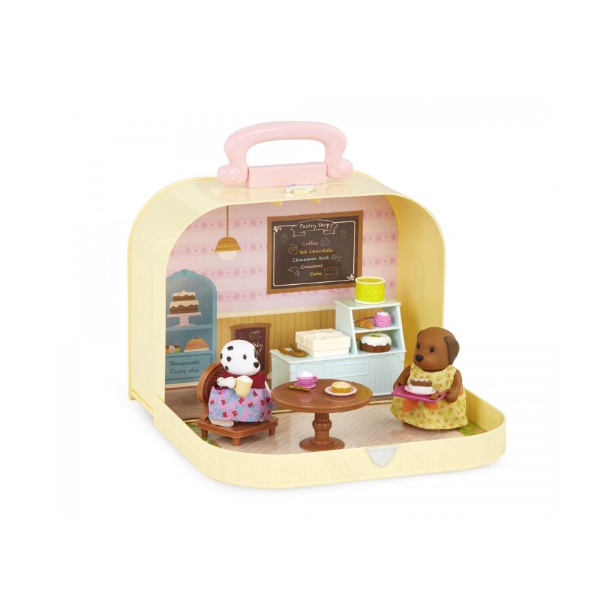 Li'l Woodzeez - Set in a case cake shop